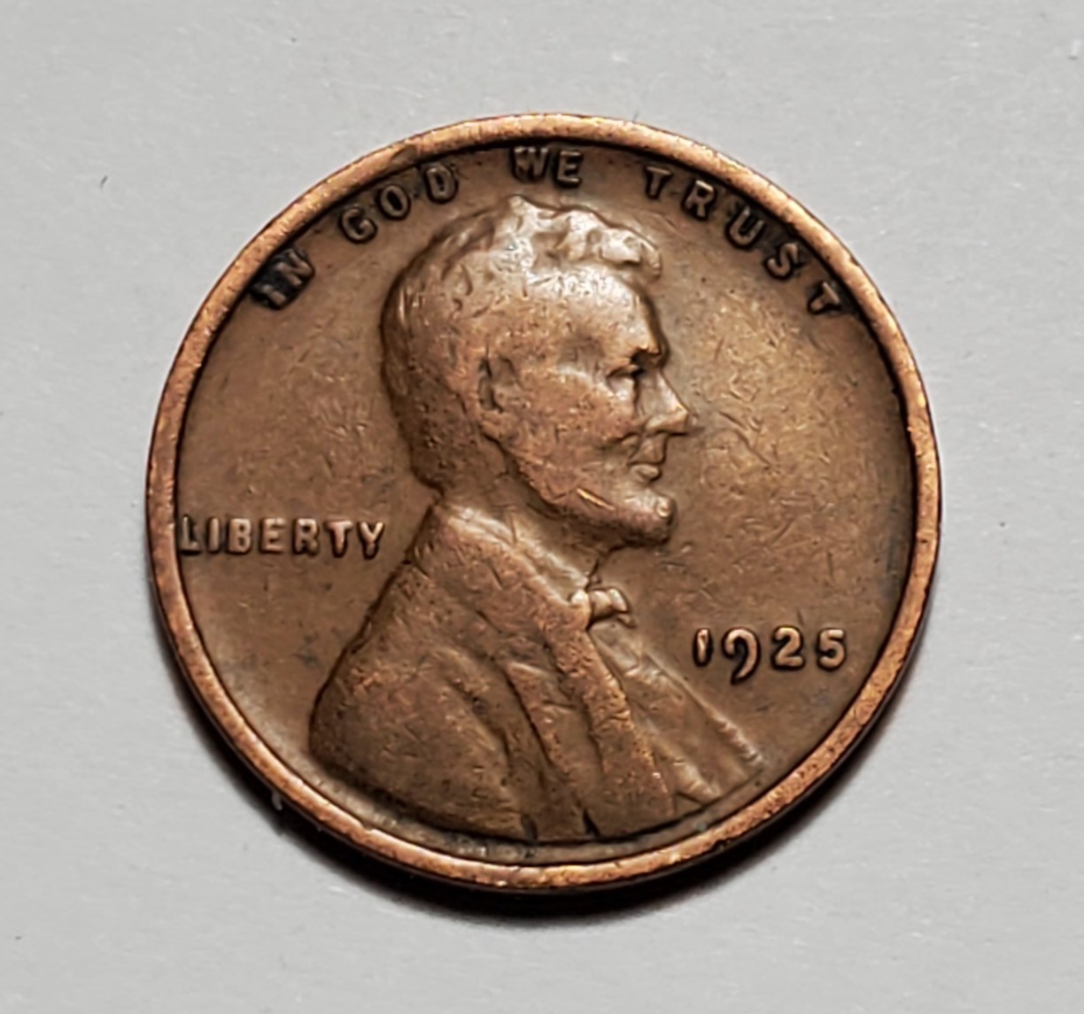1925 P LINCOLN WHEAT PENNY #P3441