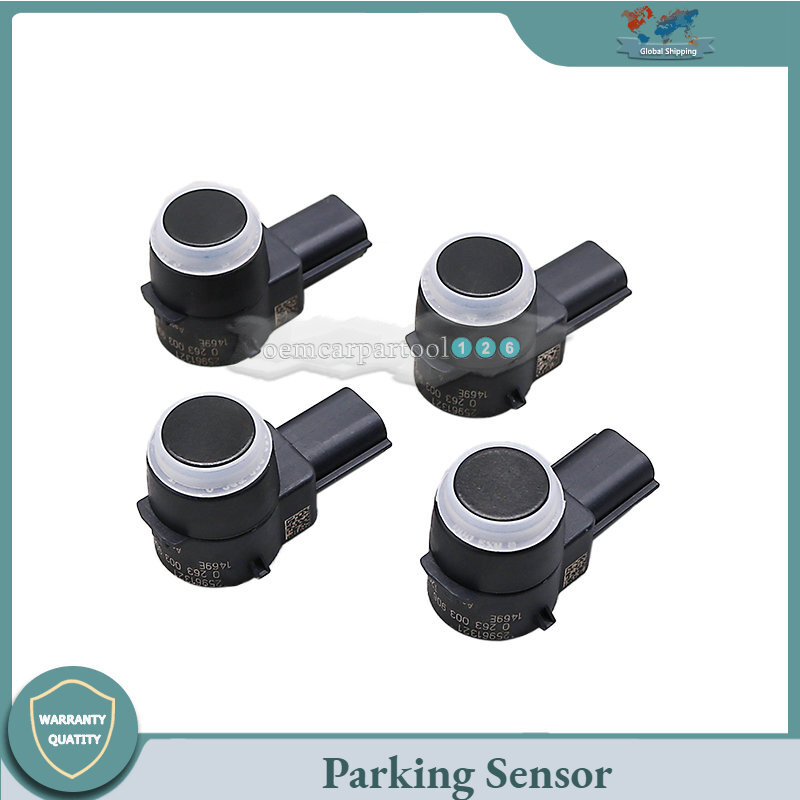 Set(4) PDC Parking Sensor For 2014 Chevrolet Express 1500 3500 4500 #25961321