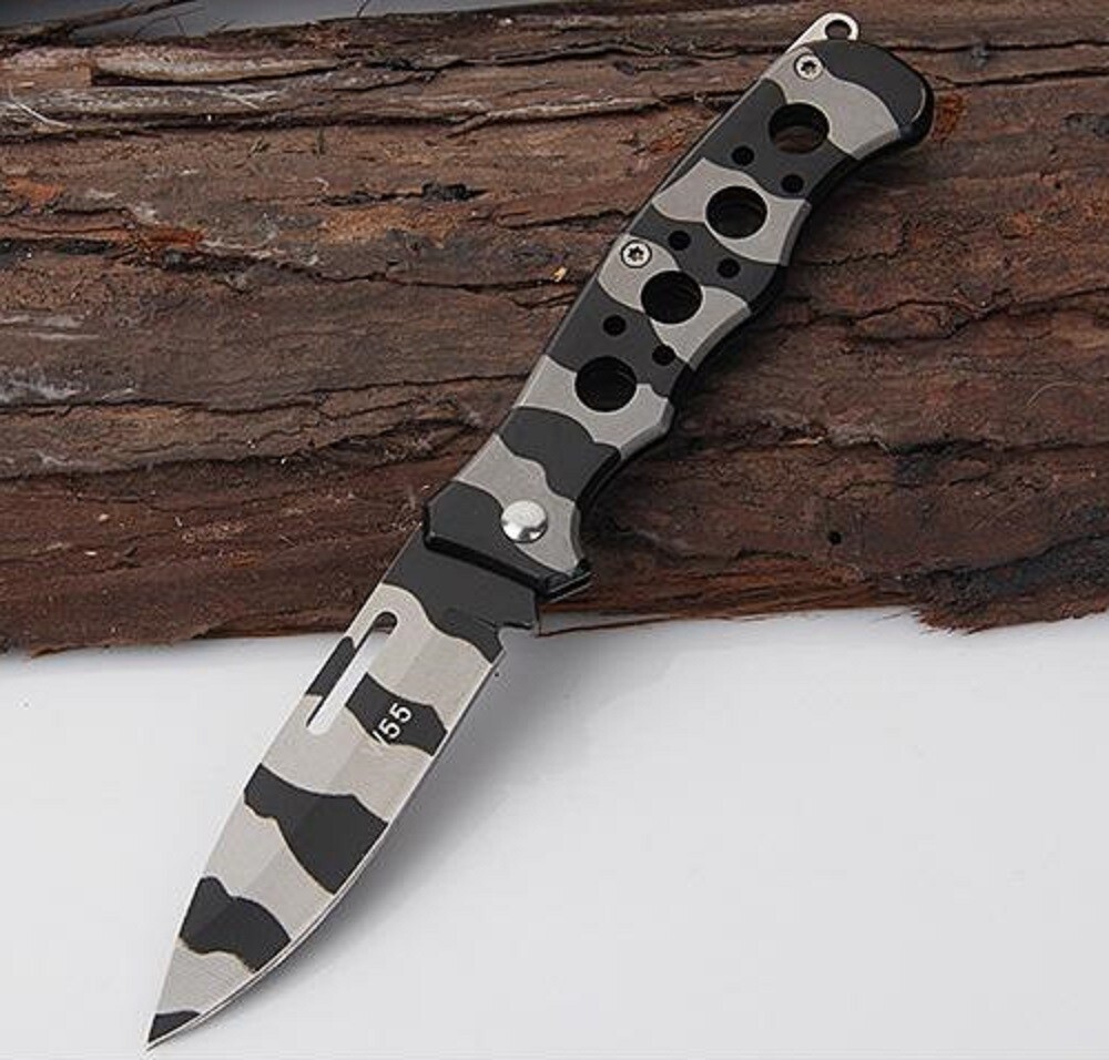 Urban Camo Folding Pocket Knife - Handy Little Knife! - NEW - FAST SHIPPING!