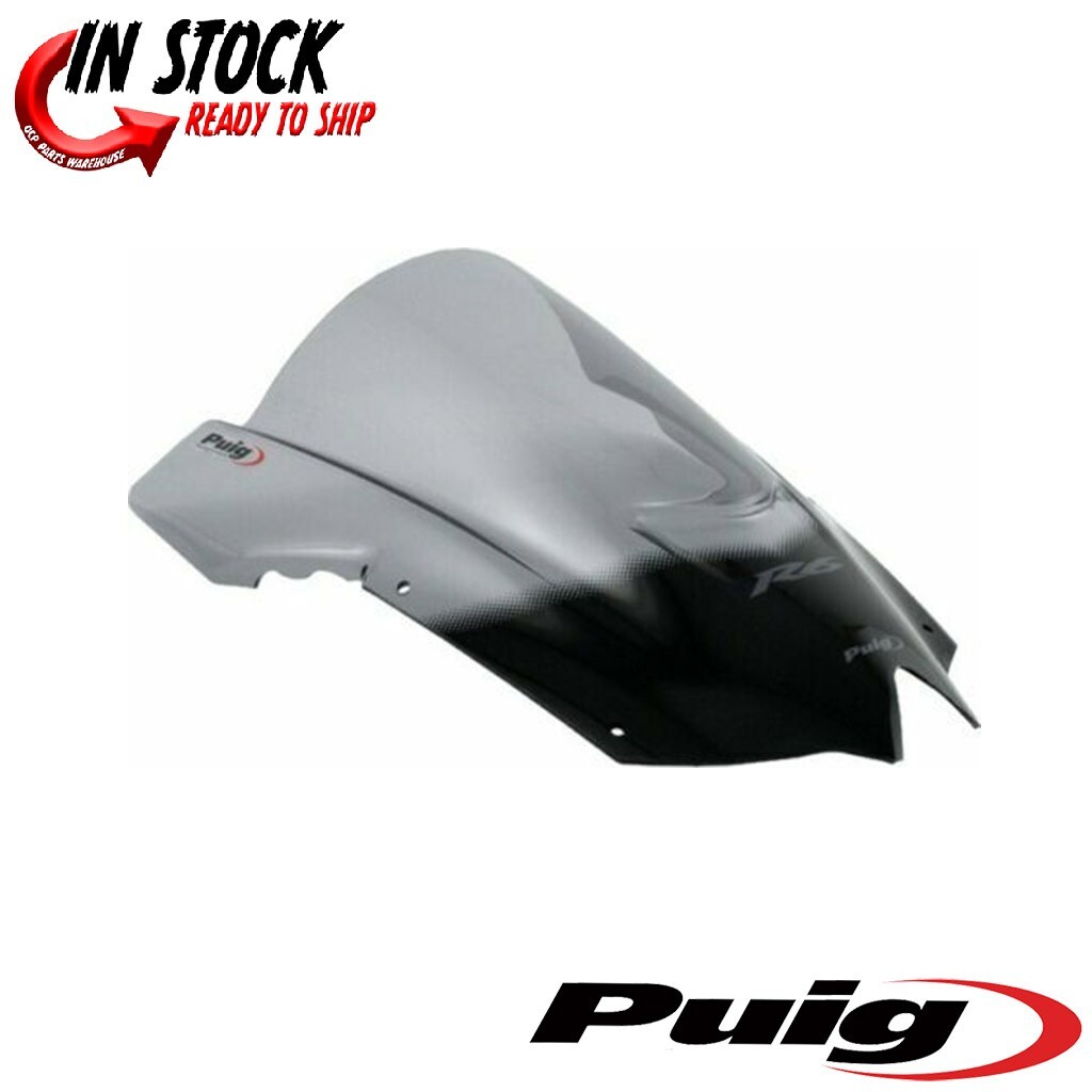 Puig Racing Windscreen Smoke #4635H Yamaha YZF-R6 2008-2016