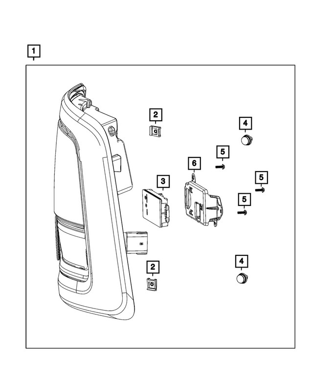 Genuine Mopar Radar Module 68598777AA