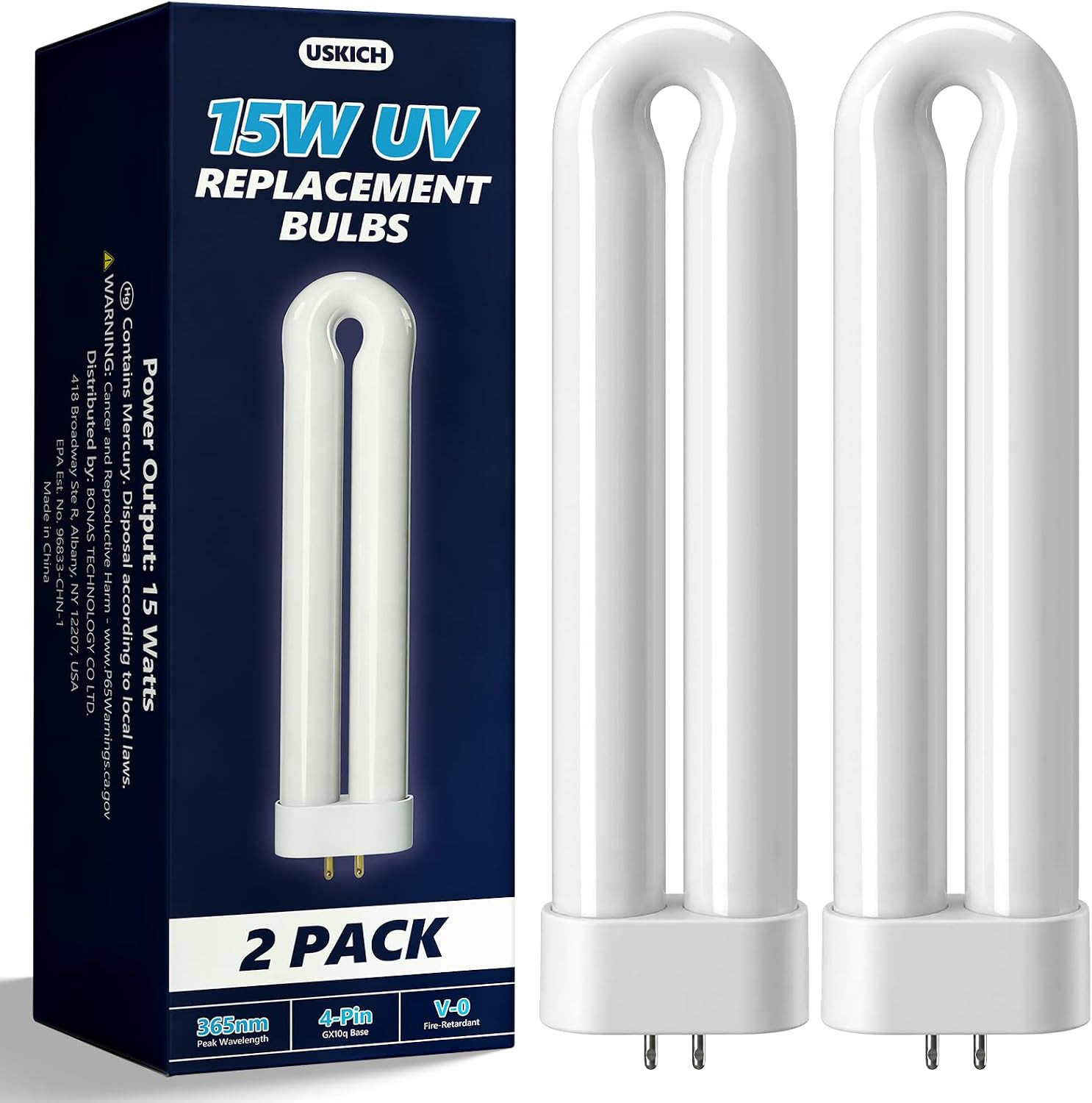 Bug Zapper Light Bulb Replacement for 15W Bug Zapper with 4-Pin Base, Ful