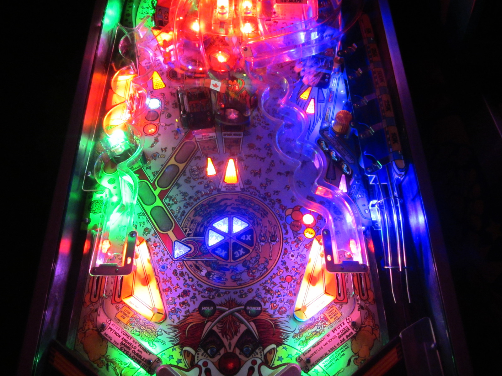 CYCLONE - NON GHOSTING Lighting Kit custom SUPER BRIGHT PINBALL LED KIT