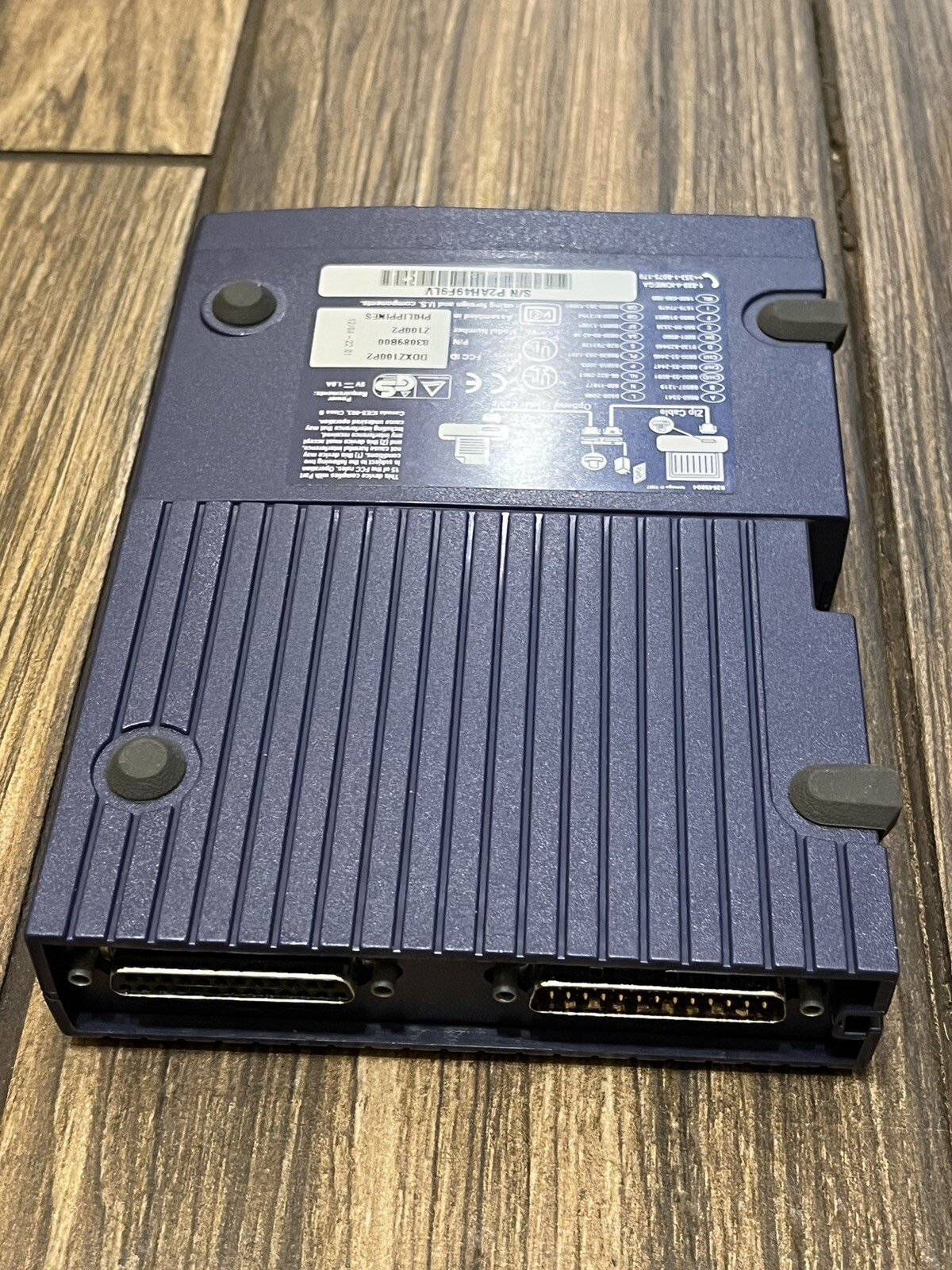 Iomega Zip 100 USB External Parallel Port Disc Drive Z100P2 Pwork Case And Cable