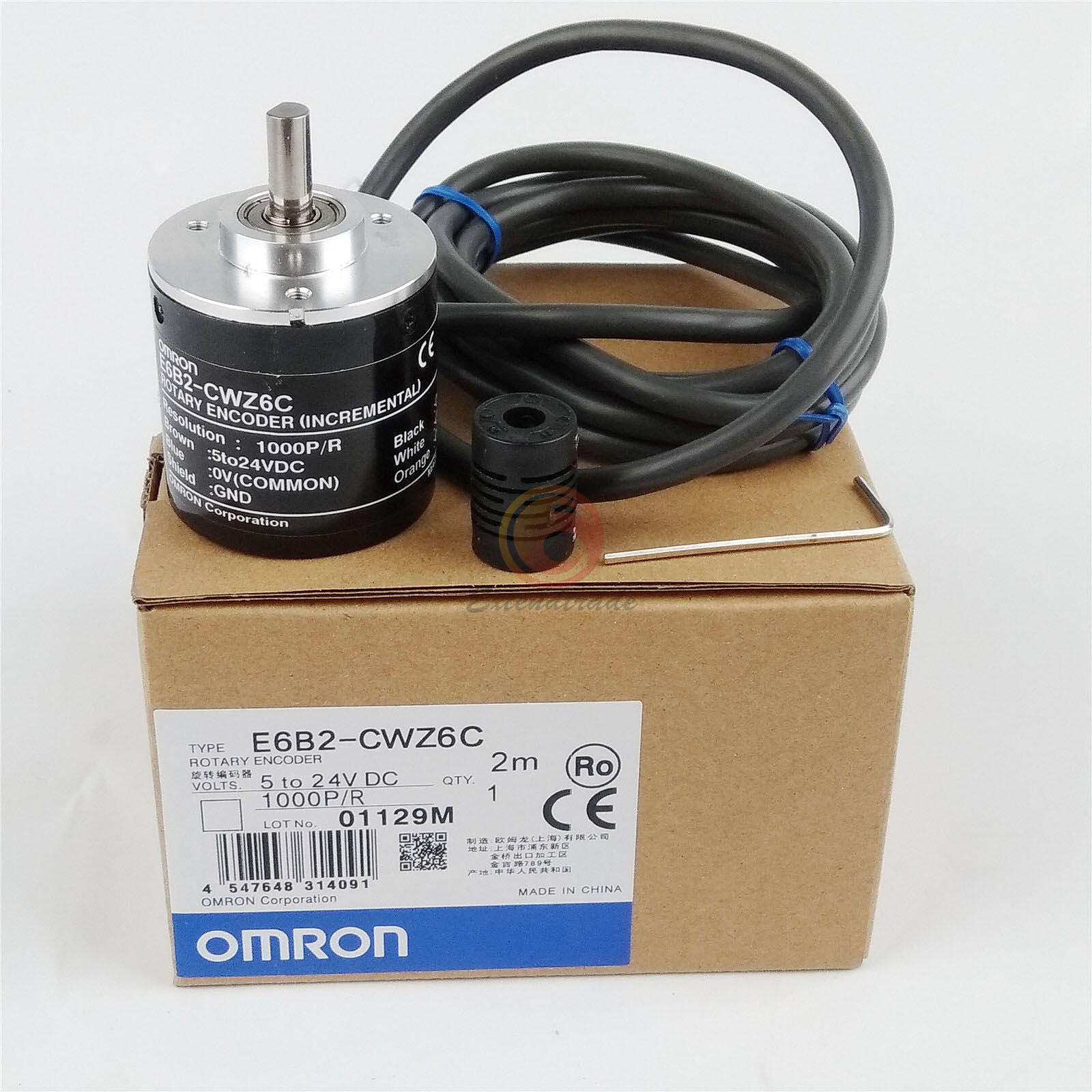 ONE NEW Omron E6B2-CWZ6C Rotary Encoder 1000P/R