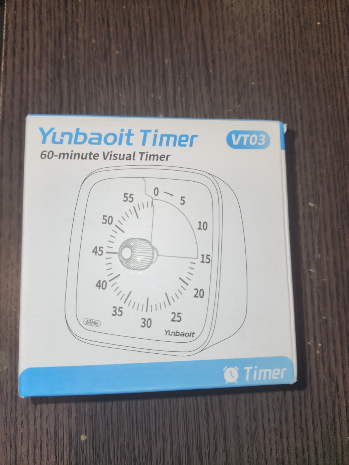 Yunbaoit Visual Timer 60-Minute Visual Timer Vt03