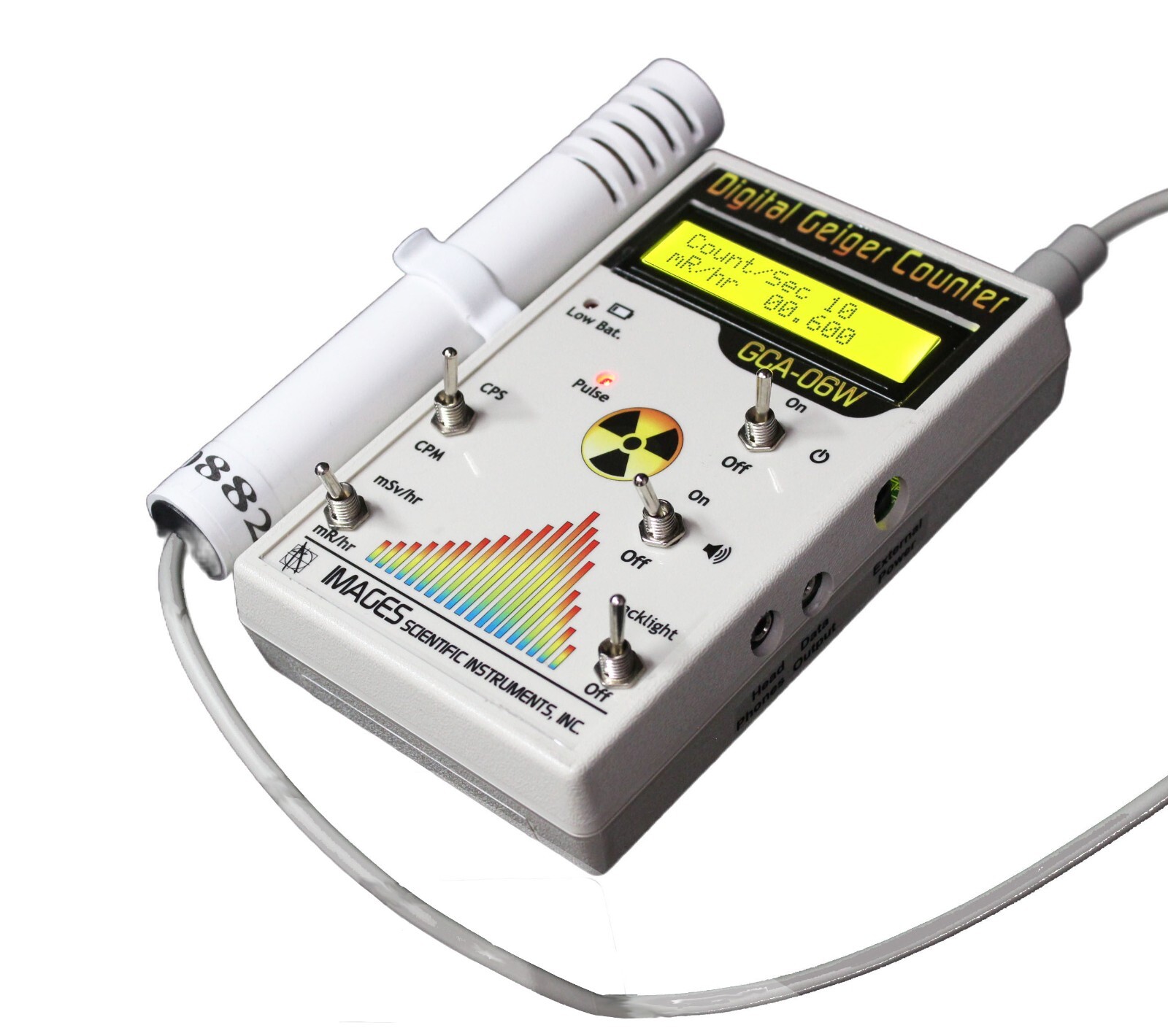 GCA-06W Digital Geiger Counter - Nuclear Radiation Detector Meter