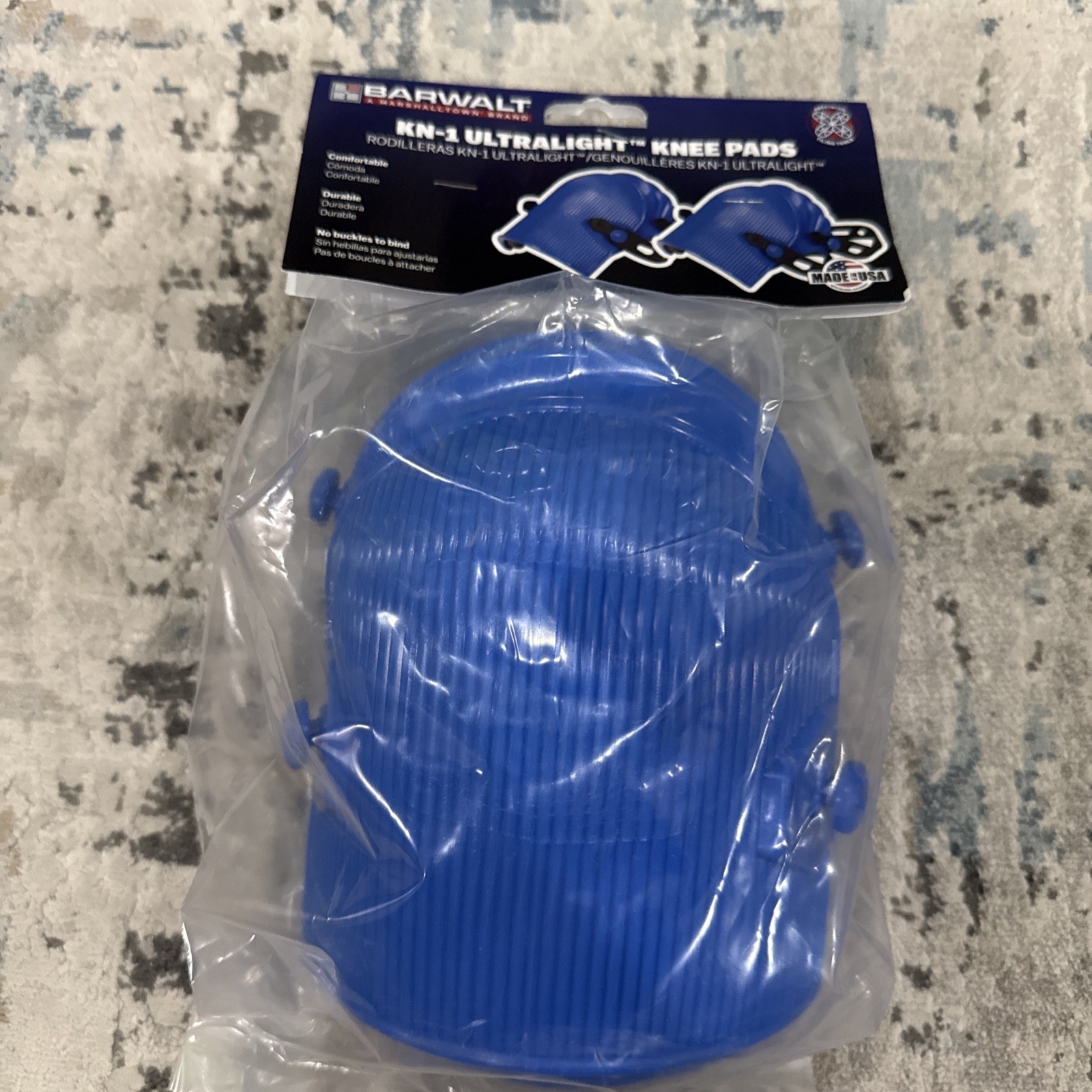 BARWALT 20010 KN-1 Ultralight Kee Pads, Lightweight, Rebuildable, Made In USA