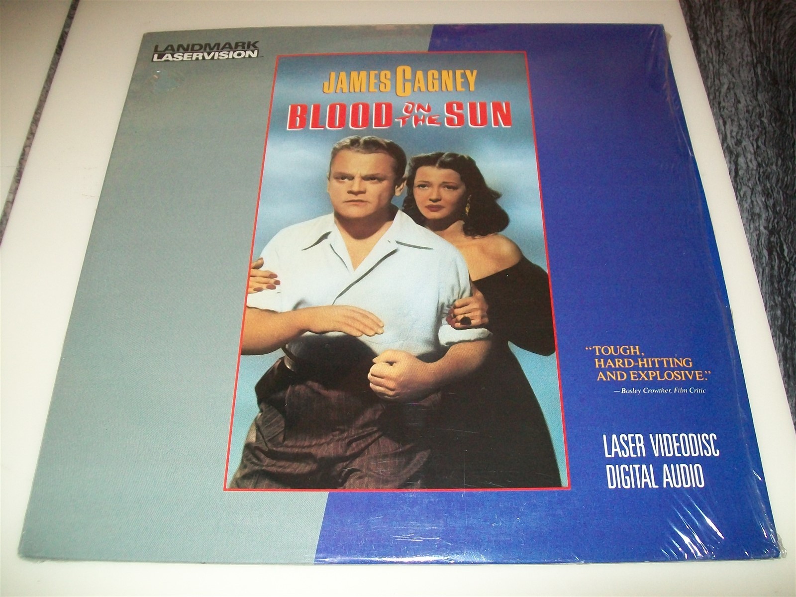BLOOD ON THE SUN Laserdisc LD BRAND NEW SEALED VERY RARE JAMES CAGNEY STARS!