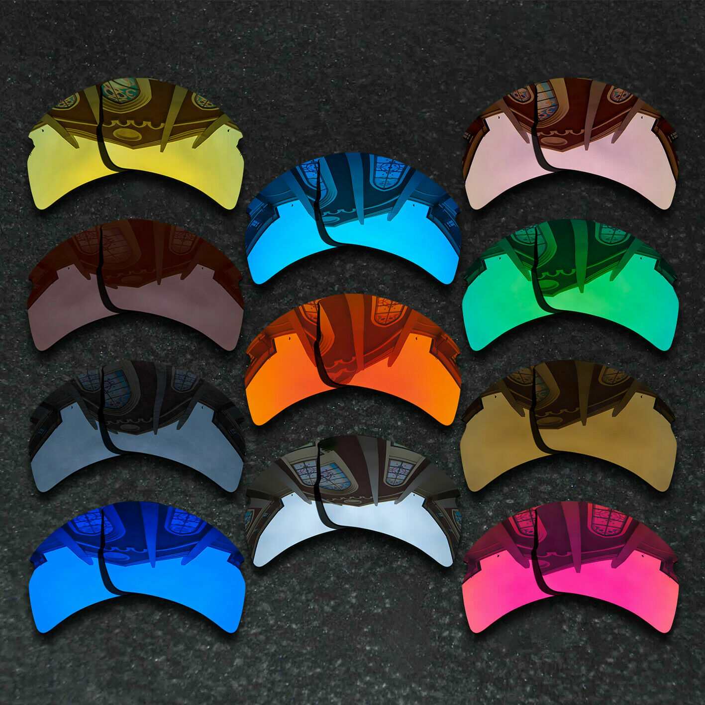 Polarized Replacement Lenses For-Oakley Flak 2.0 XL OO9188-Variety Choices