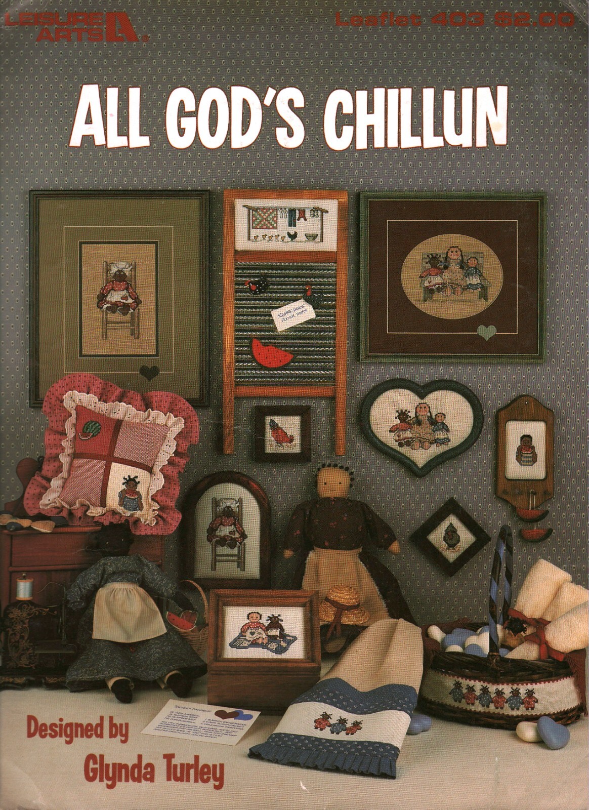 All God's Chillun Cross Stitch | Leisure Arts 403