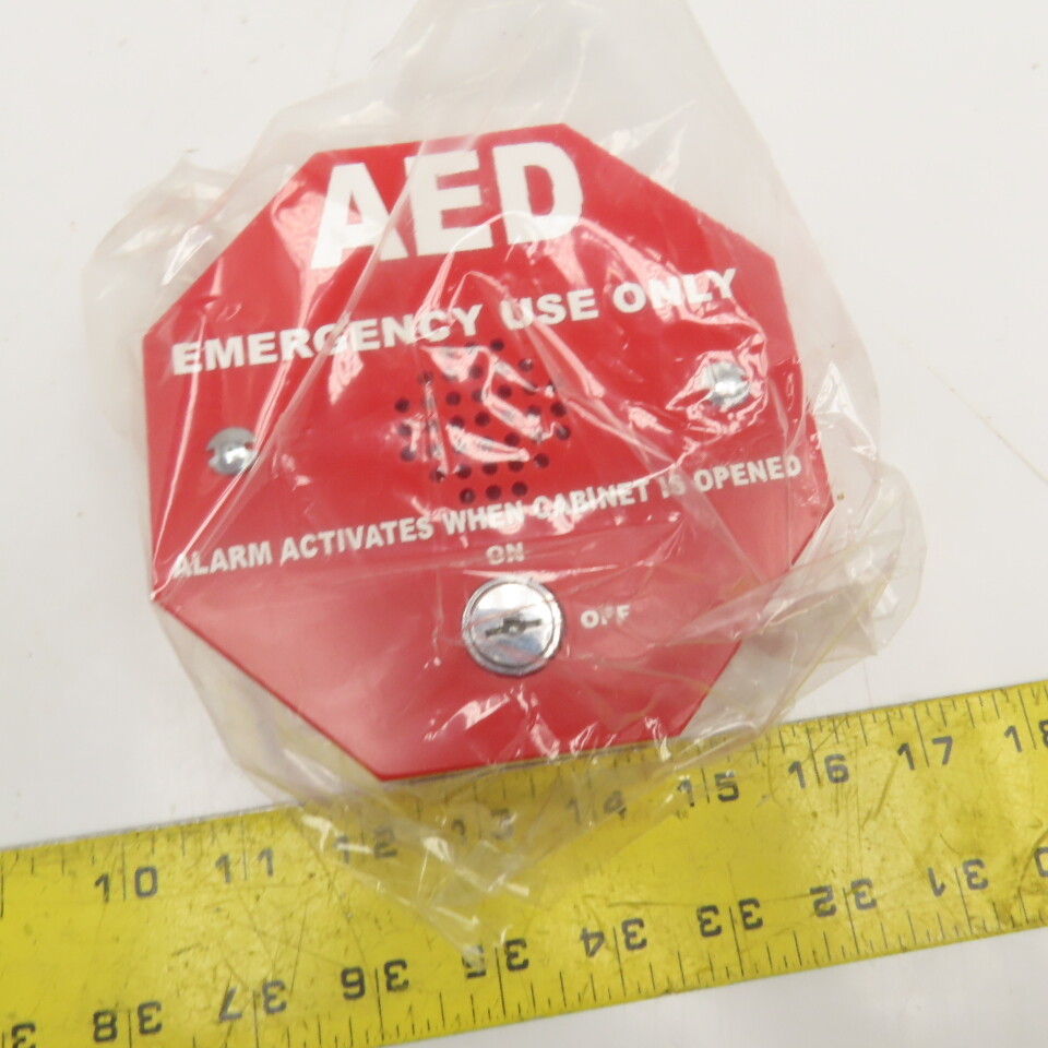 STI AEG Emergency Defibrillator Cabinet Interlock Alarm