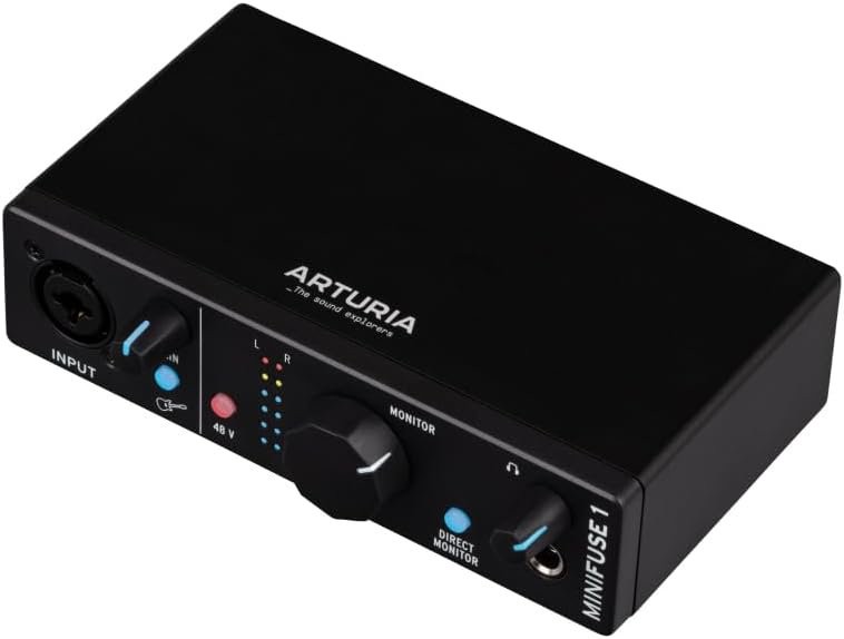 Arturia Minifuse Recording Pack - Black