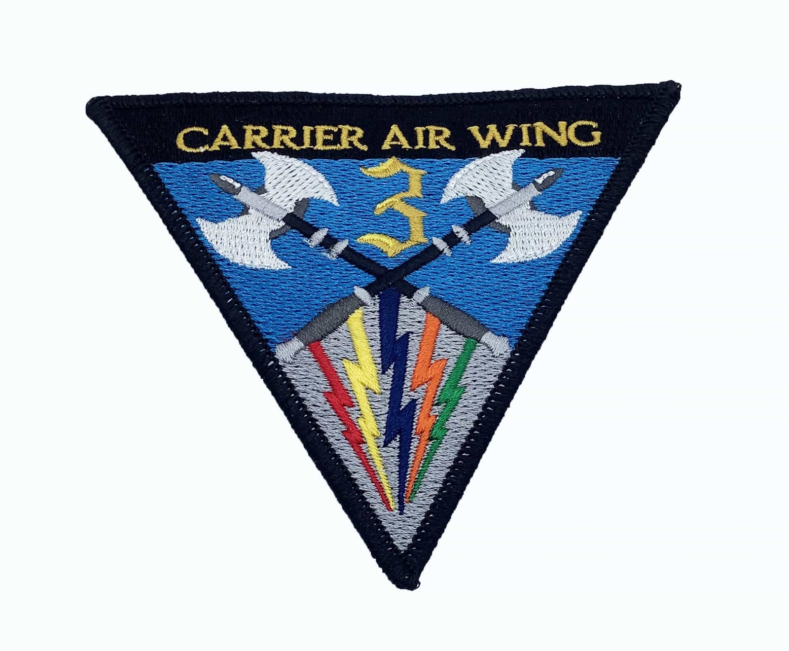 Carrier Air Wing CVW-3 Patch – Plastic Backing