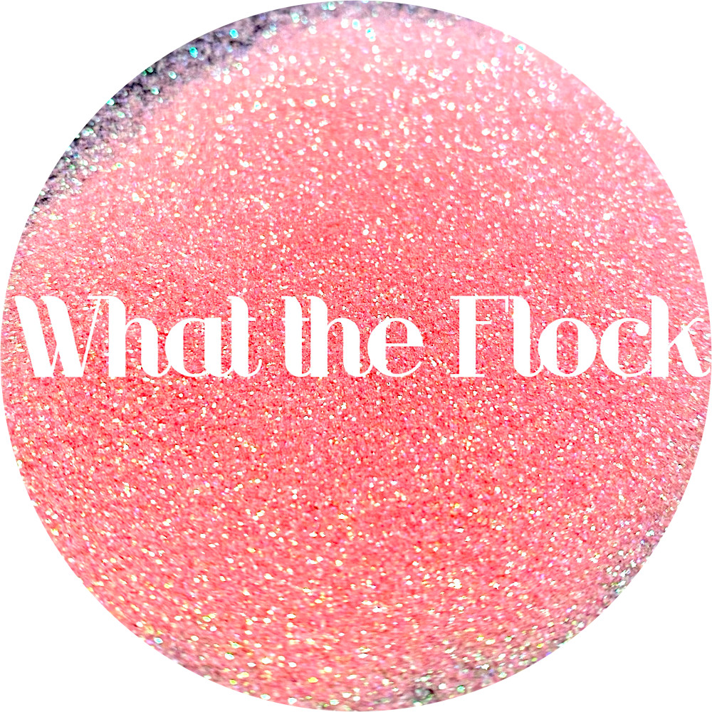 Premium Polyester Glitter - Peach Pink Iridescent