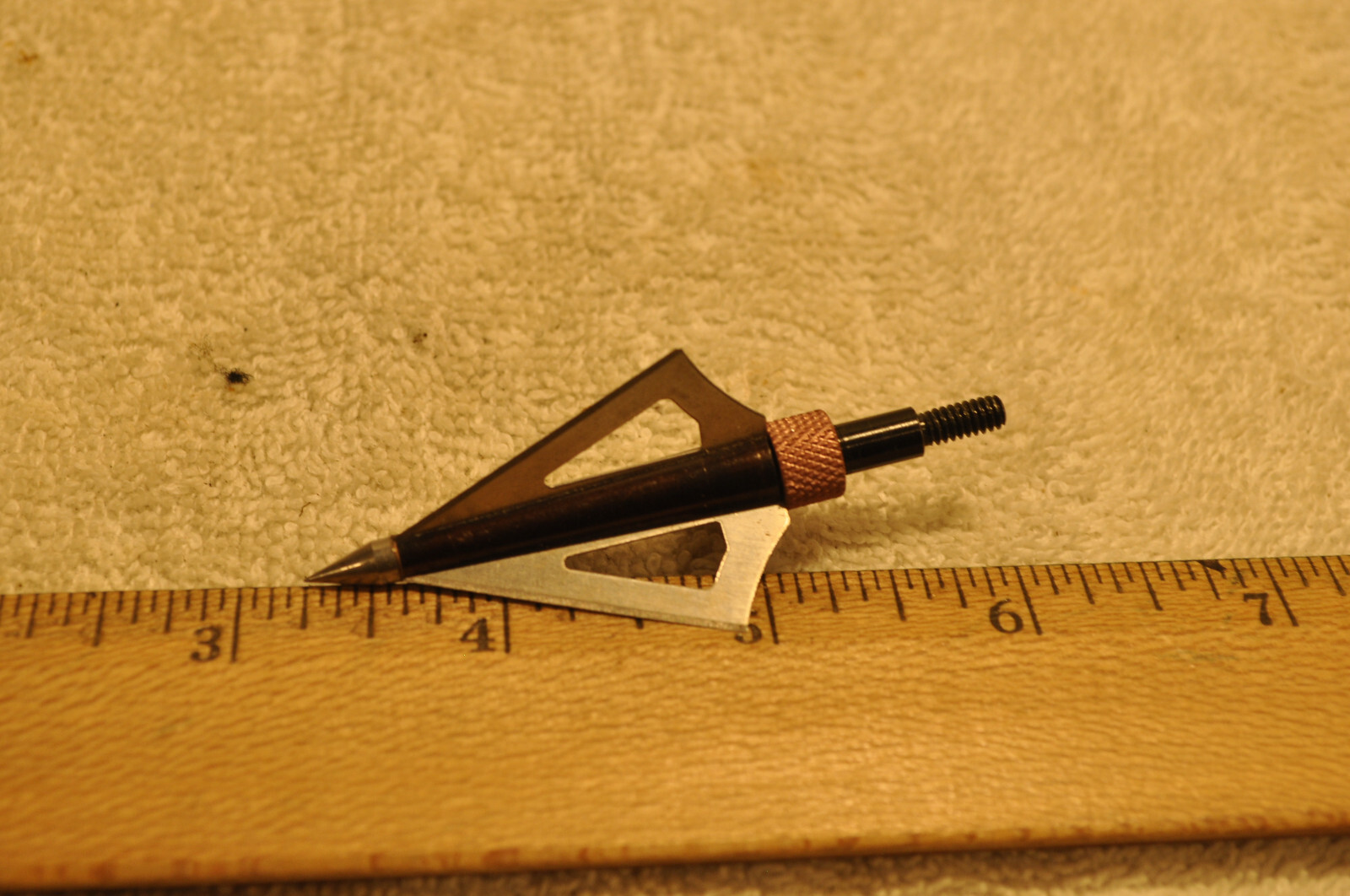 Vintage Archery Screw on broadhead , Unknown Maker See pictures