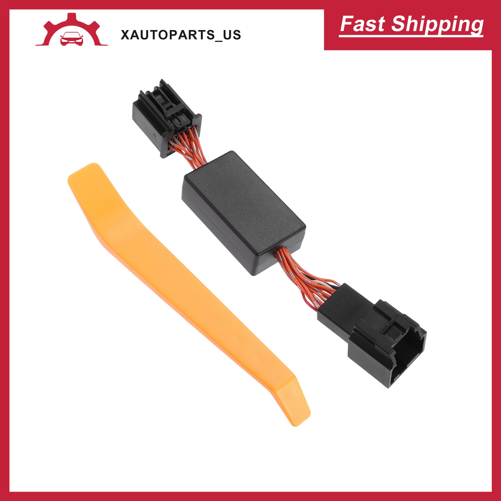 Car Auto Start Stop Canceller for Jeep Wrangler JL JLU 2018-2023 1Set Black