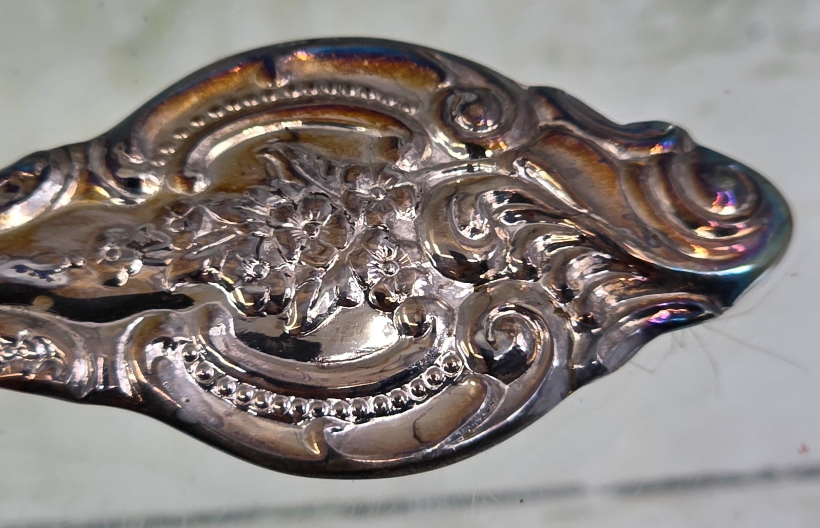 Vintage Wallace Silverplate Serving Spoon Unisex OS Basting Platter Flatware