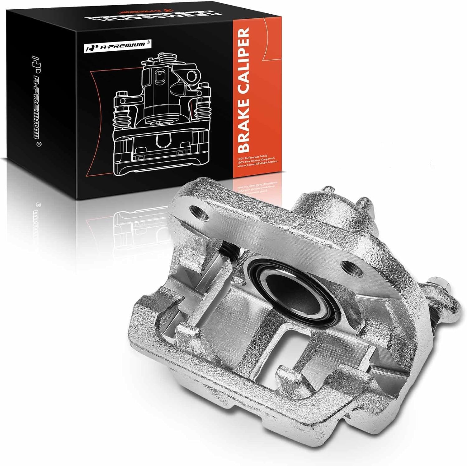 A-Premium Disc Brake Caliper Assembly w/Bracket Compatible w/Select Honda Models