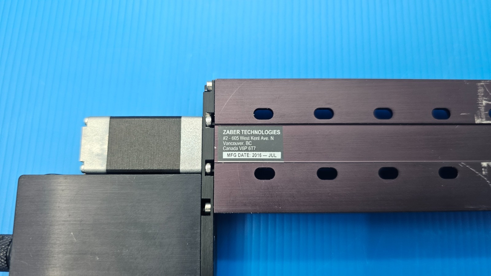 Zaber X-LSM150A Miniature Motorized Linear Stage with Built-in Controller