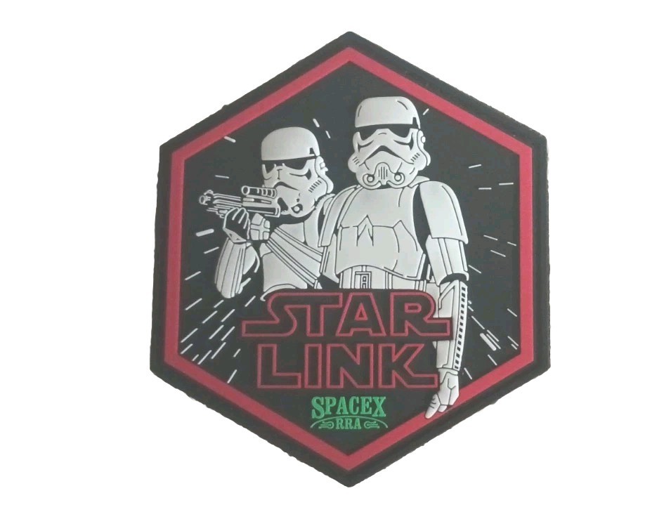 VSFB Western Range Srormtrooper STARLINK SPACE-X Mission Patch
