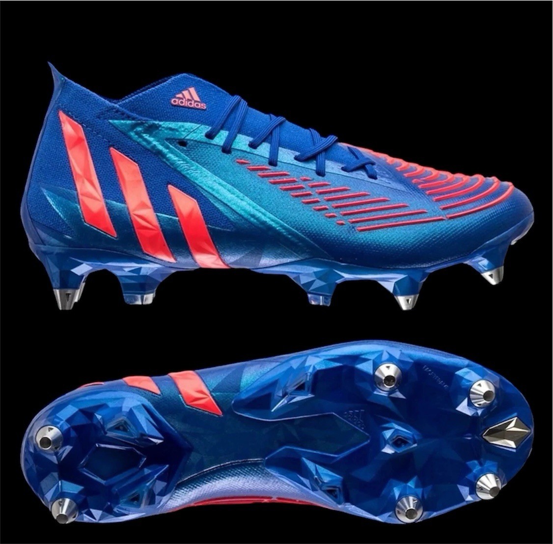 Adidas Predator Edge.1 SG Soccer Football Cleats Boots Mens Size 7.5 H02965 NEW