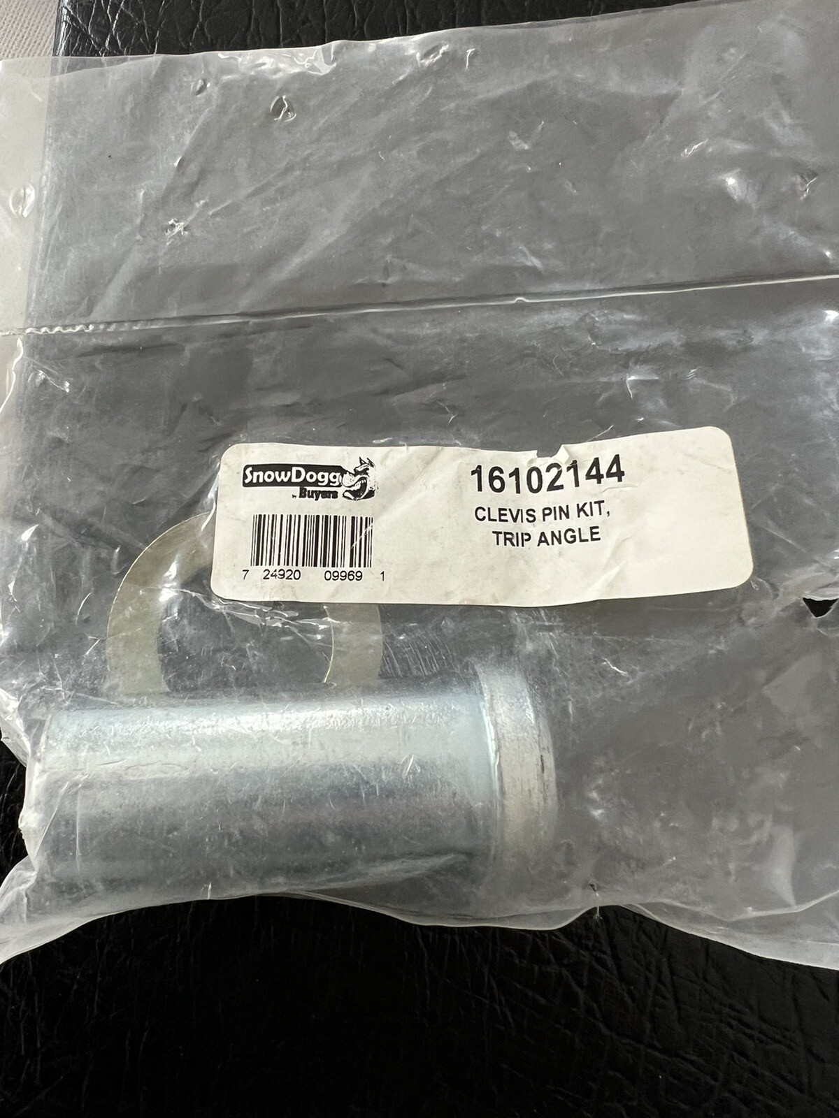 BUYERS SnowDogg Part # 16102144 - Clevis Pin Kit Trip Angle/Spring