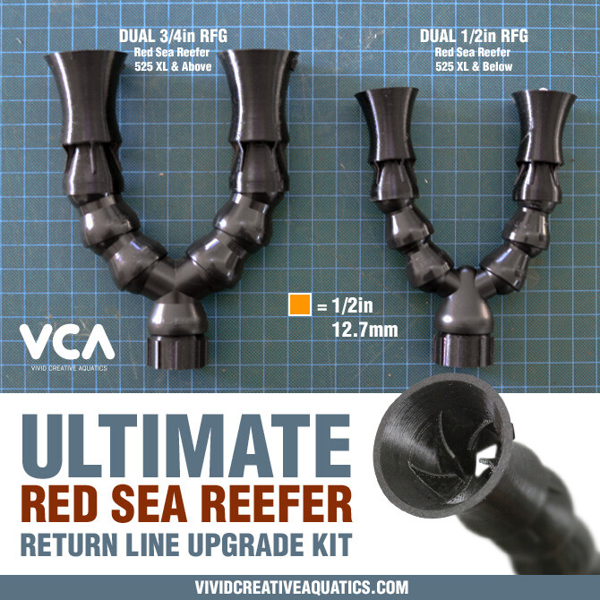 VCA Random Flow Generator Kit 3/4inch 25mm Upgrade RedSea Reefer etc.