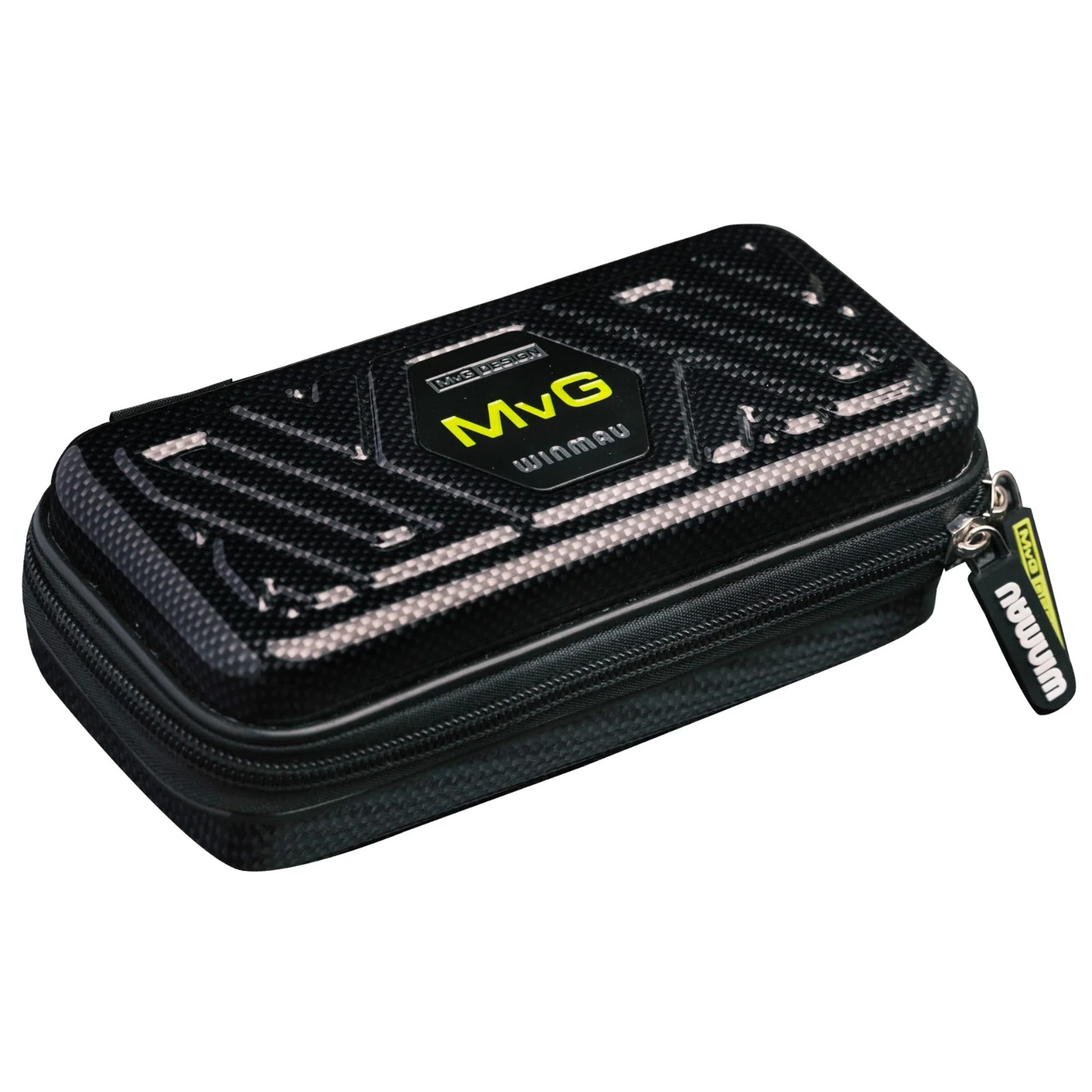 2026 Winmau MvG Carbon G1 Fiber look Dart Wallet Case