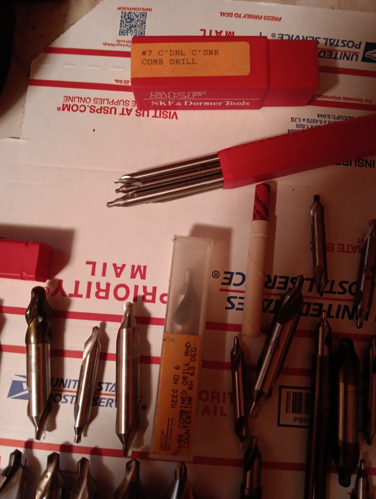 44 Used Machinist Center Drill Countersinks
