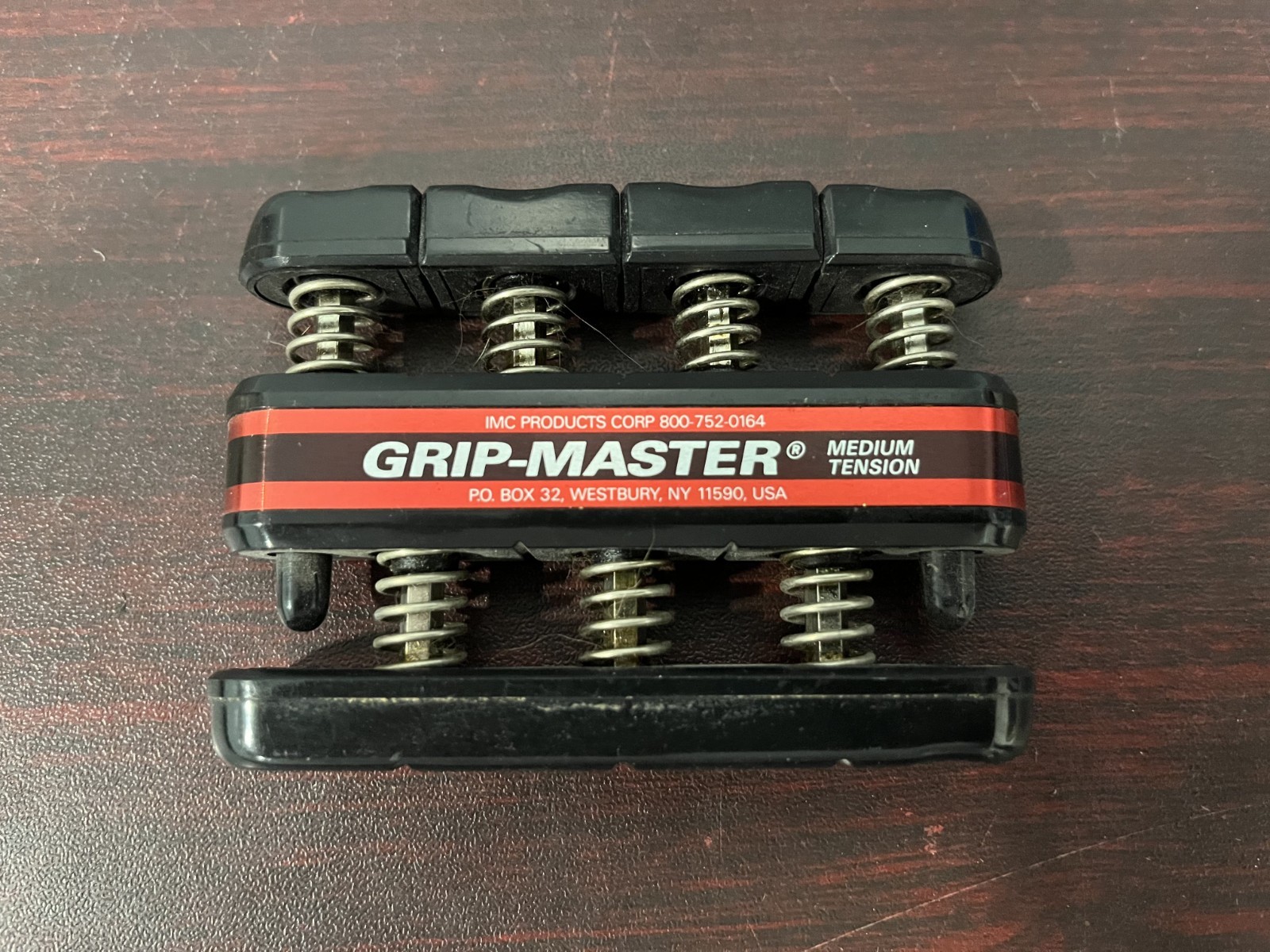 Grip Master Hand Exerciser Medium Tension - Black