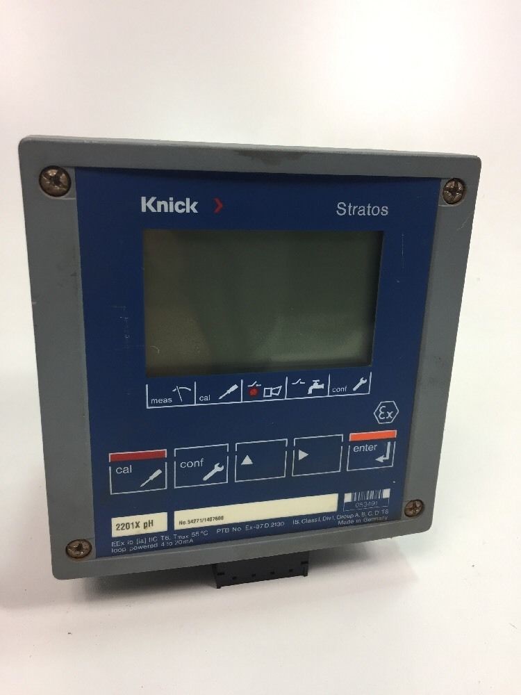 Knick Stratos 2201 X pH Analyzer Profibus 2201XpH Meter