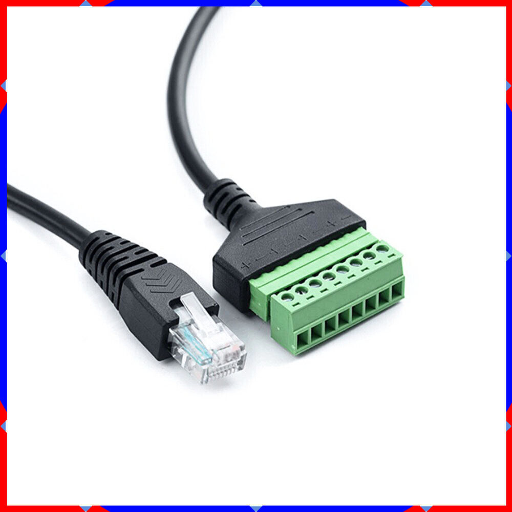 Network RJ45 Solderless fixed wiring terminal Network router extension cable PC