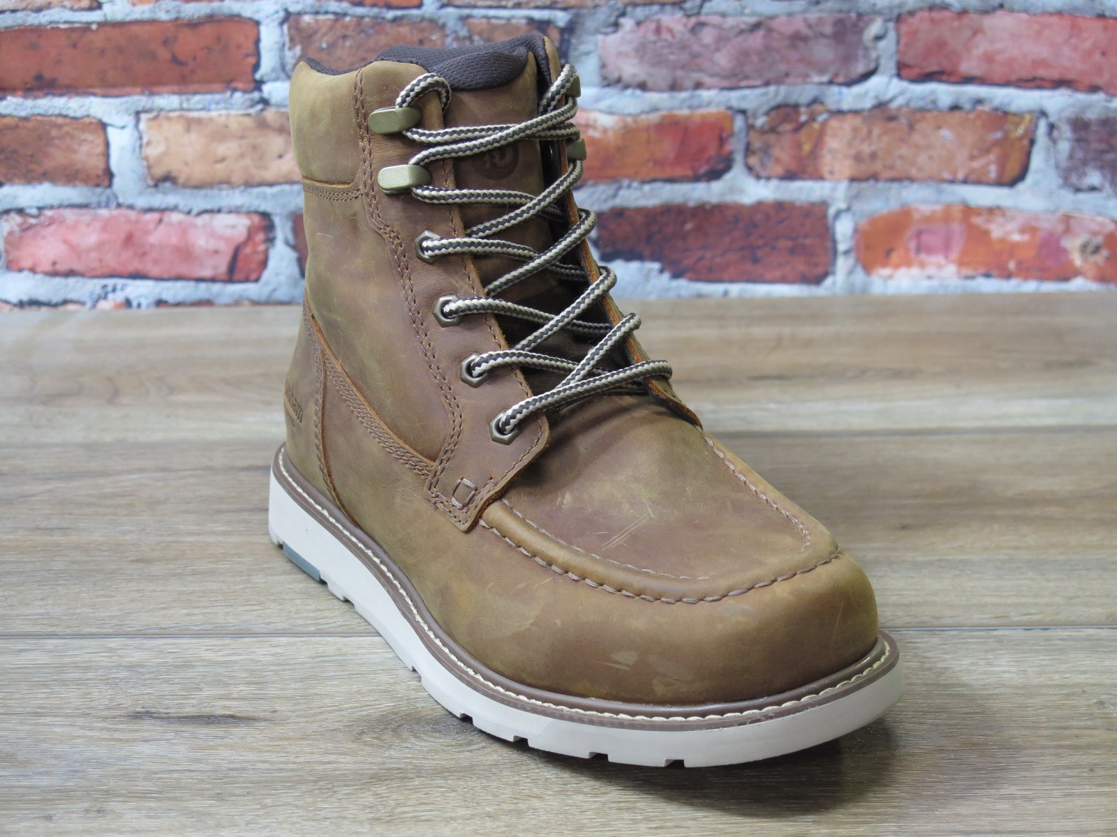 Men's Dunham Briscoe Waterproof Wedge Boot Brown Leather *DHBRISCO-102