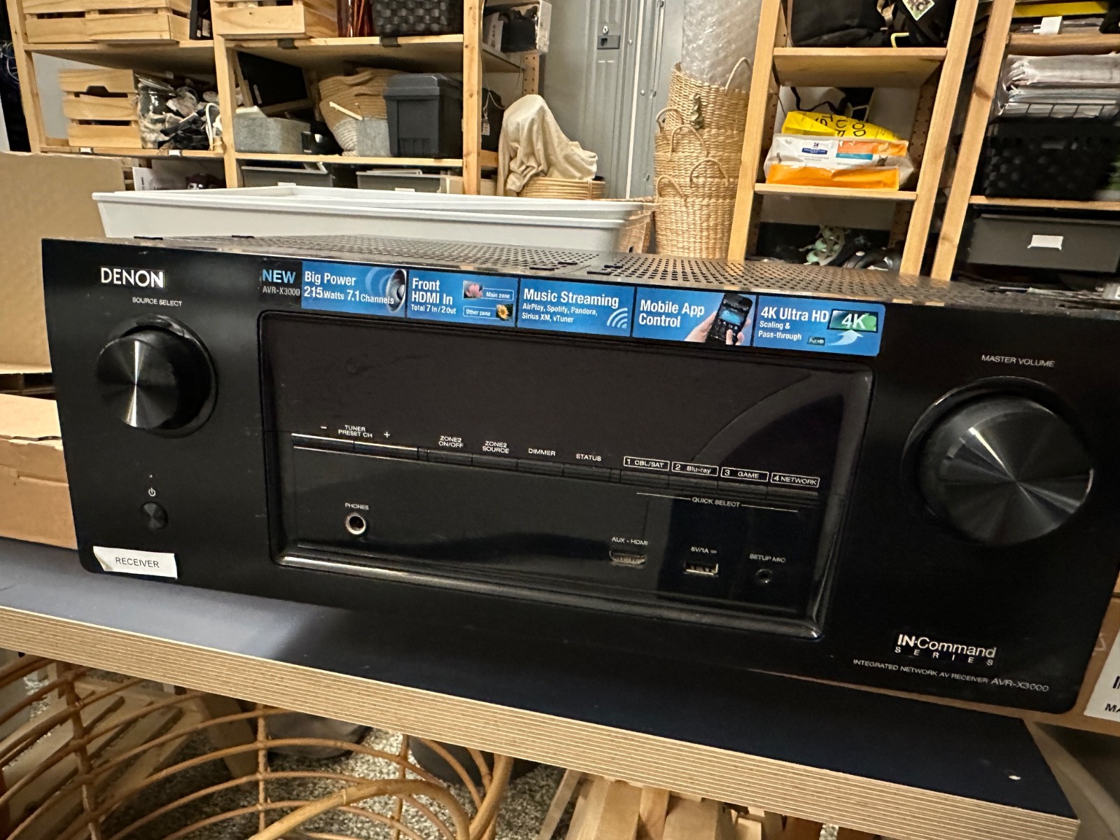 Denon AVR-X3000 IN-Command 7.2 Ch