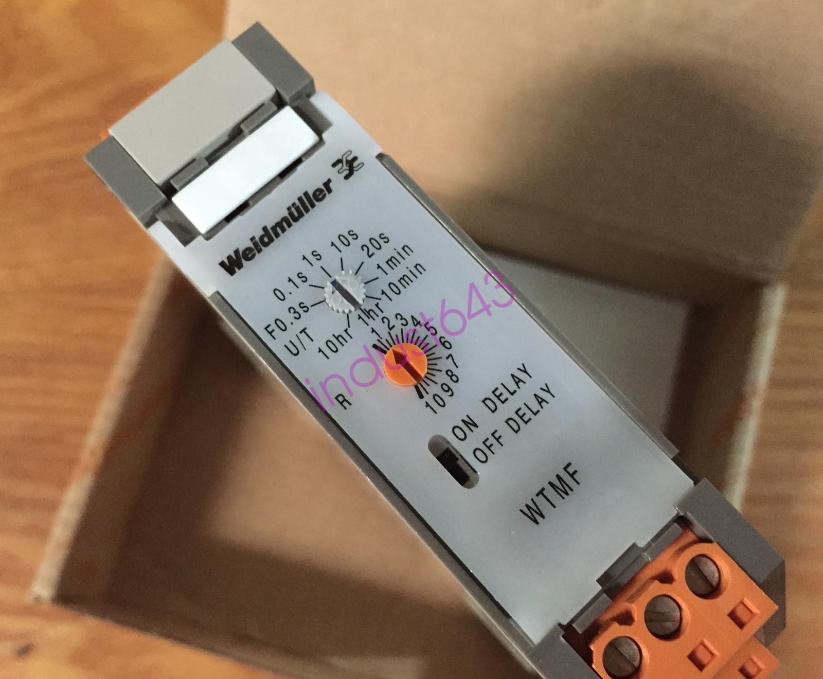 1pcs Weidmuller time relay WTMF   8972810000
