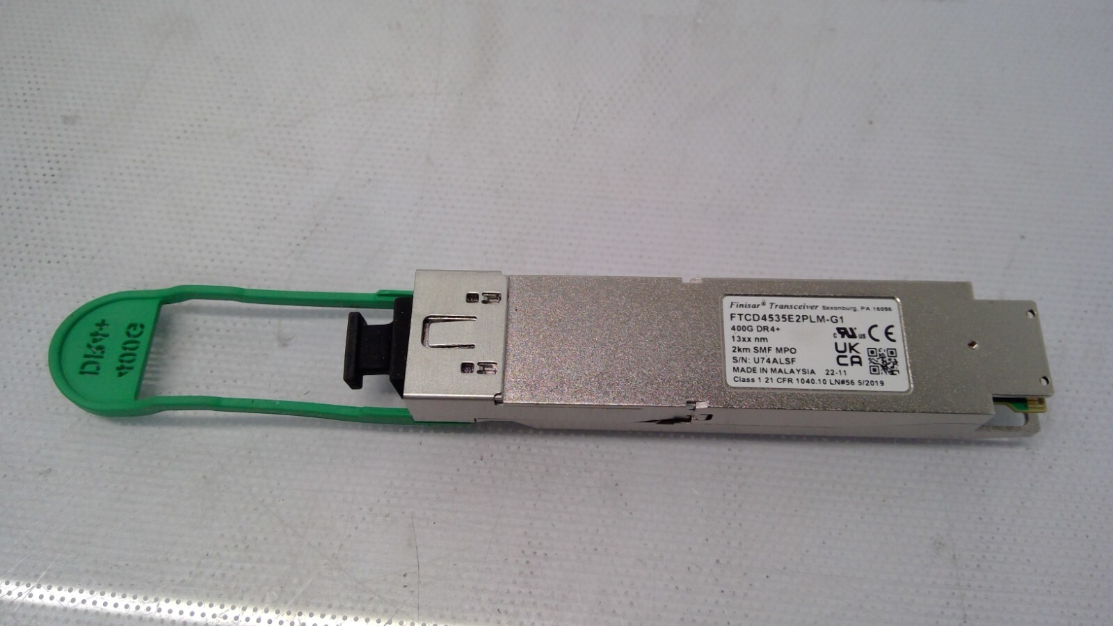 FINISAR FTCD4535E2PLM-G1 Tranceiver 400G DR4+ 2KM SMF MPO