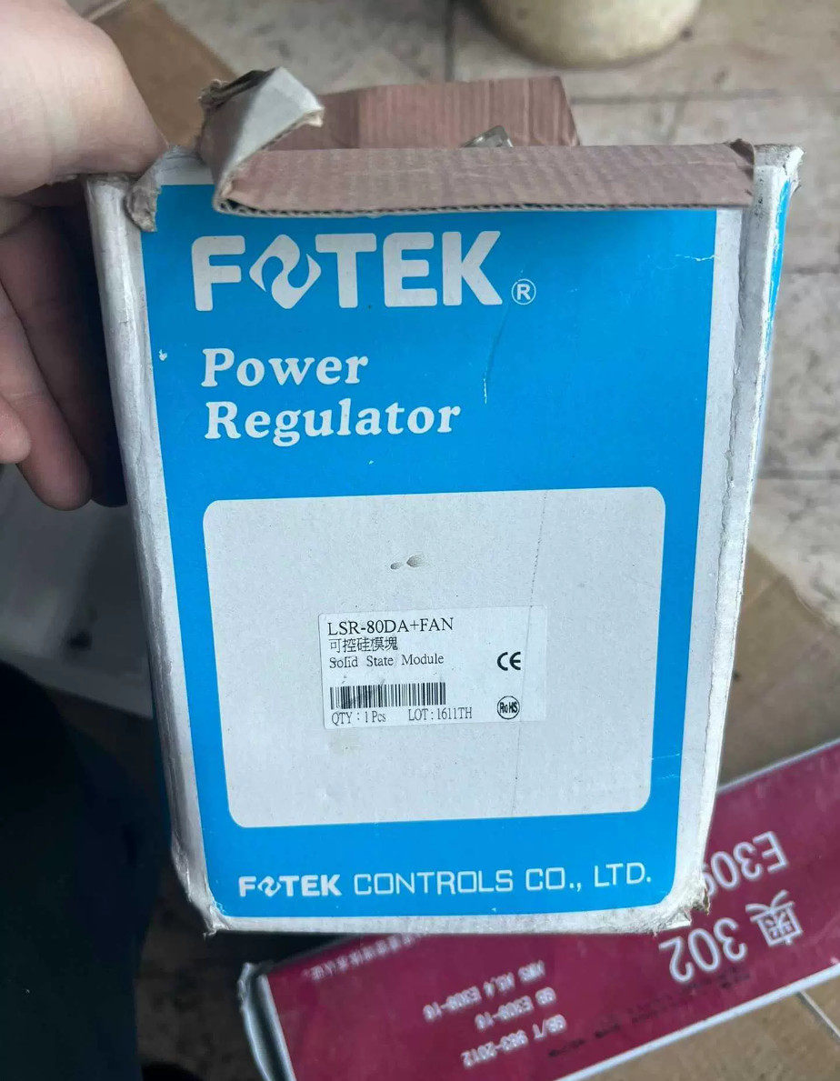 1PC New Fotek LSR-80DA+FAN LSR-80DA Solid State Module Brand Free Ship