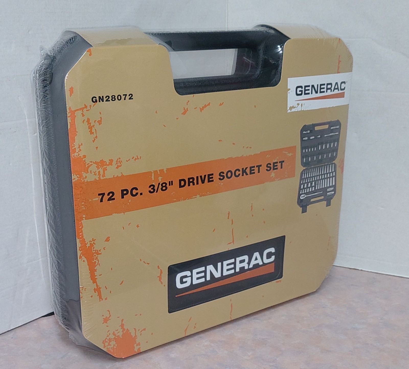 Generac OEM 3/8" Drive 72 Piece Socket Set GN28072 New Sealed