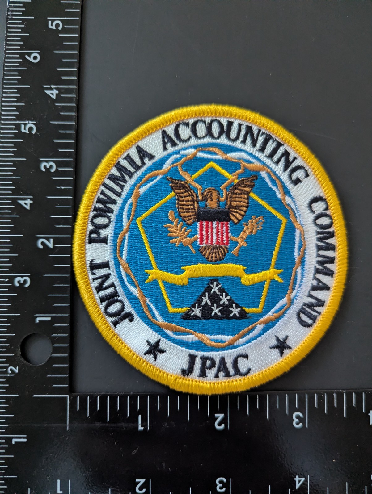 Joint POW/MIA Accounting Command - JPAC - patch
