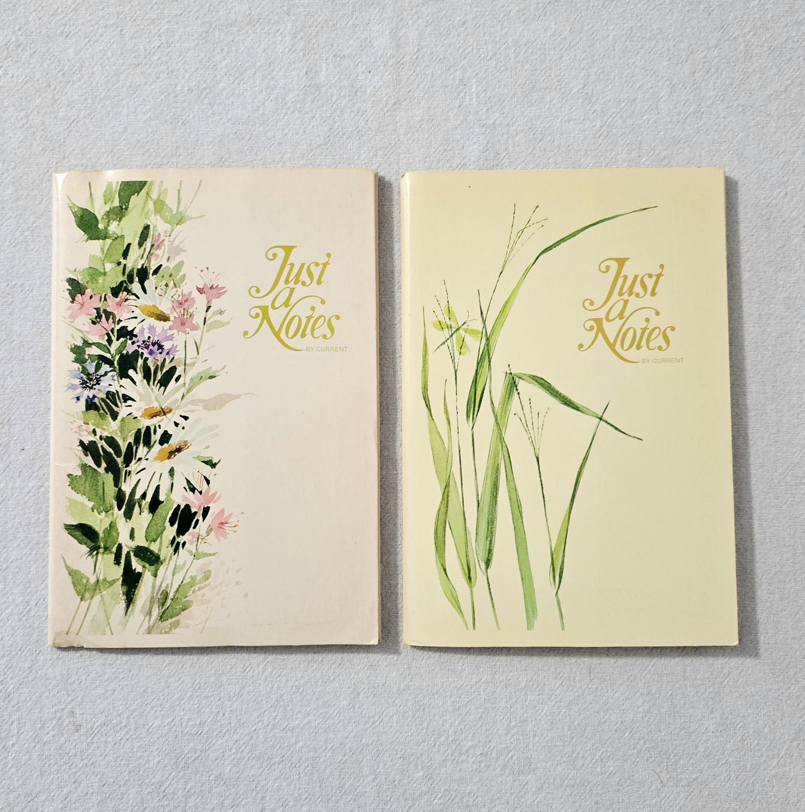 Vintage Current Just A Notes Stationery Set, Choice Of Wildflowers Or Tall