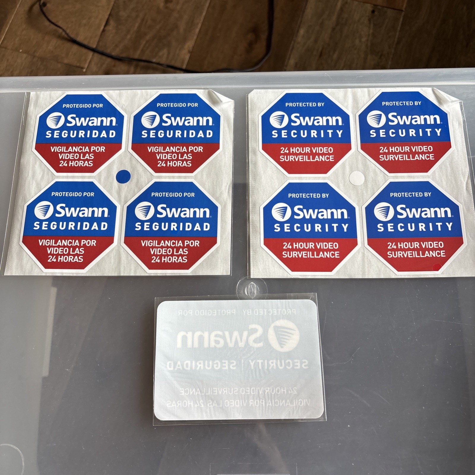 Swann Sticker Decal OEM Video Security Camera Door Window Stickers 2.5" NIP