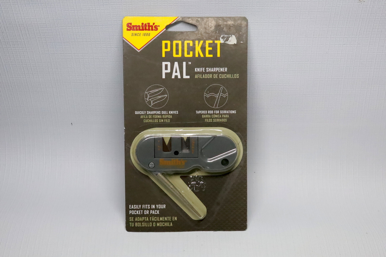 Smith’s PP1 Pocket Pal Knife Sharpener Quick and Also Sharpens Serrated