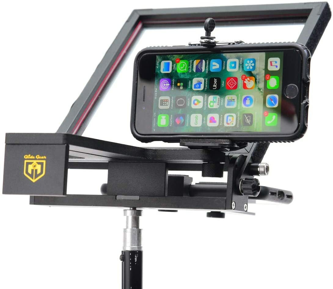 Teleprompter TMP 50 Glide Gear Smartphone iPhone Video Camera Tripod