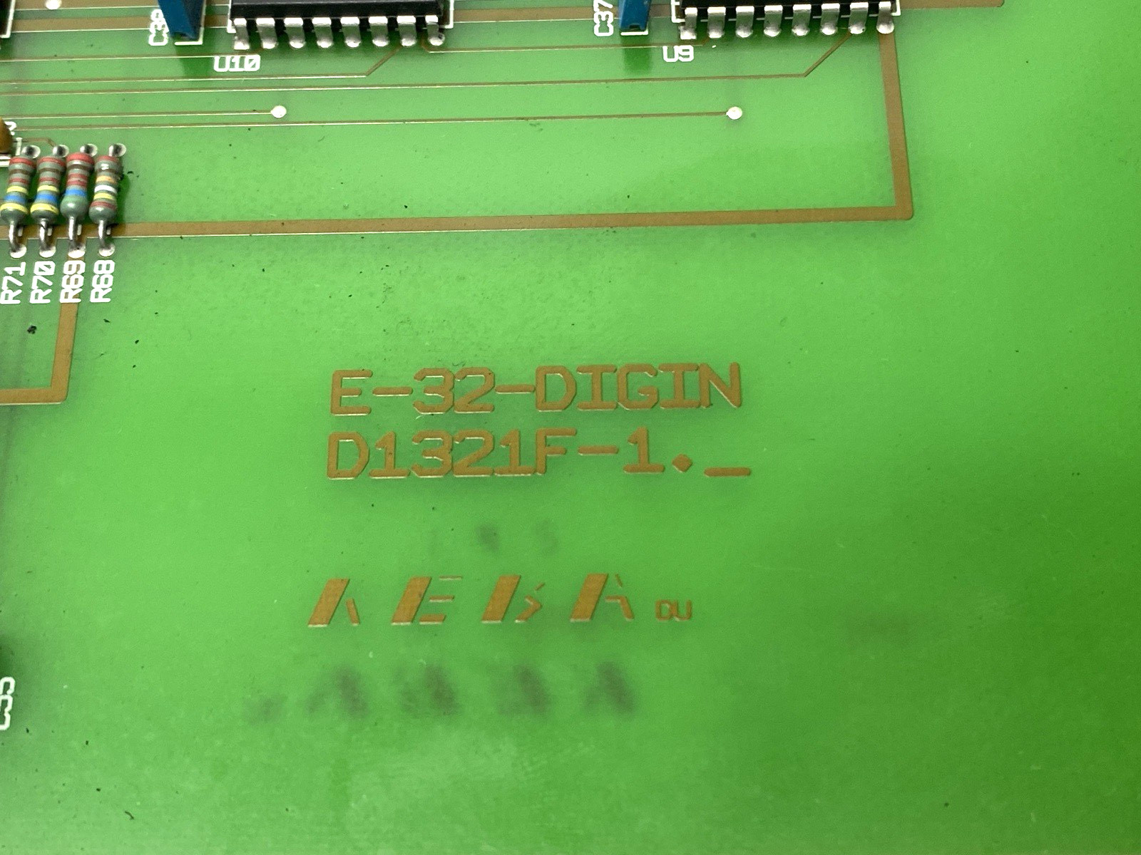 KEBA E-32-DIGIN Engel Digital Input Control Board 32‑Channel D1321F-1