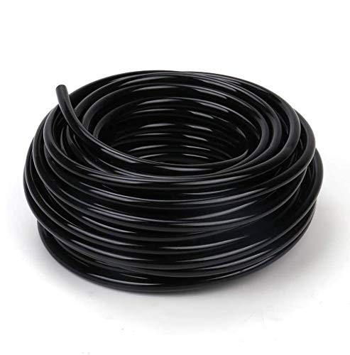 3/8" Irrigation Tubing 50ft 0.32"ID x 0.43"OD for Garden Greenhouse Flower Patio