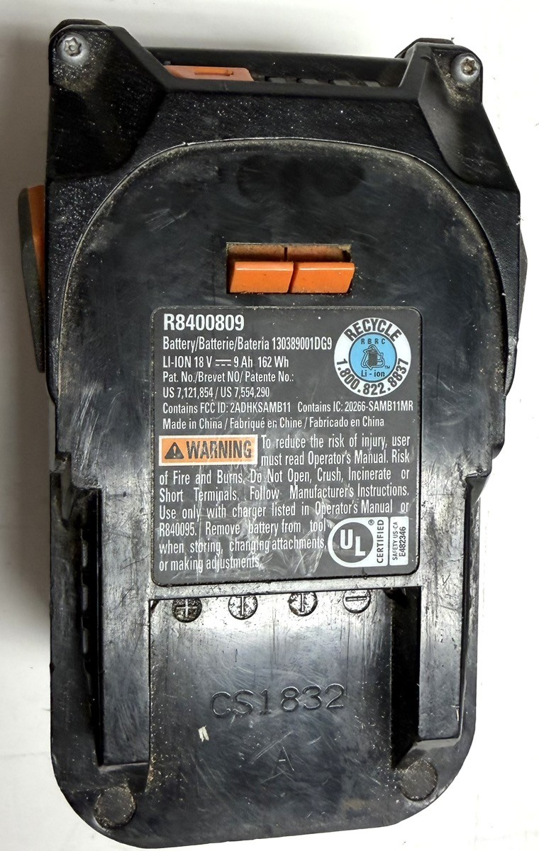 RIDGID TOOLS R8400809 (P34008789)