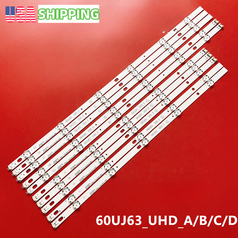 LED Backlight Strips for LG 60UJ6300 60UJ6050 EAV63673006 60UJ63_UHD_A B C D