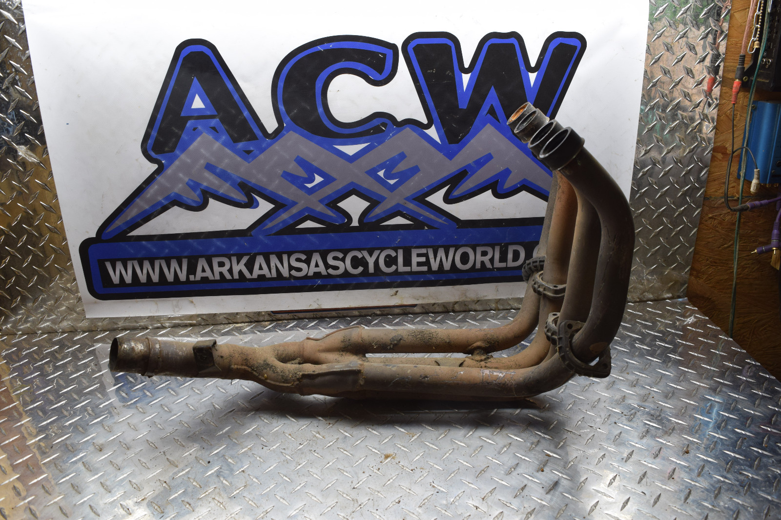 AC1 HEADER PIPE EXHAUST 01 YAMAHA YZF600 R YZF 600  2001 BIKE FREE US SHIP