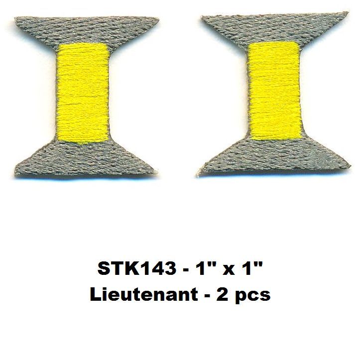 STAR TREK LIEUTENANT INSIGNIA PATCH - STK143
